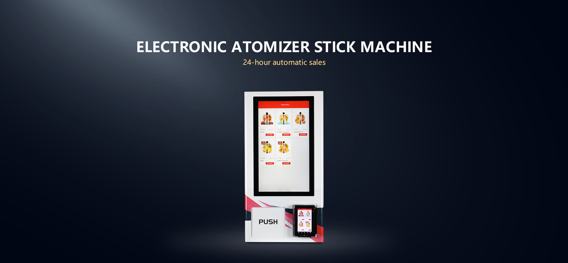 Electronic atomizer stick Machine