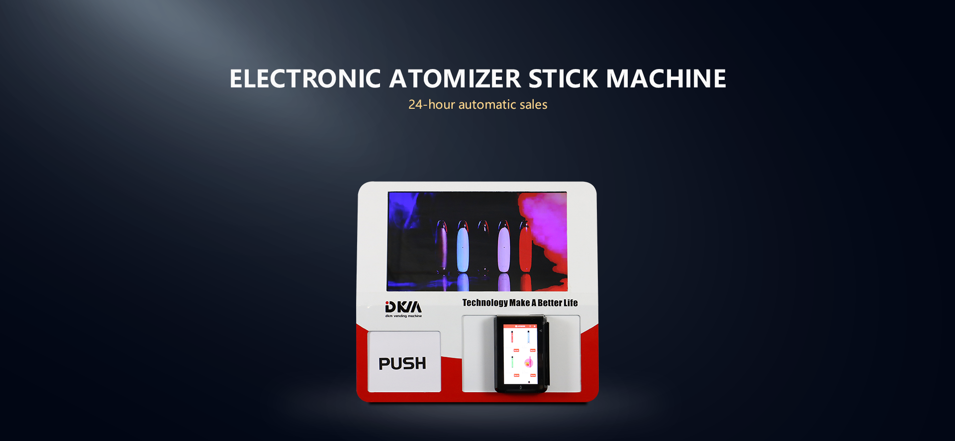 Electronic atomizer  stick Machine